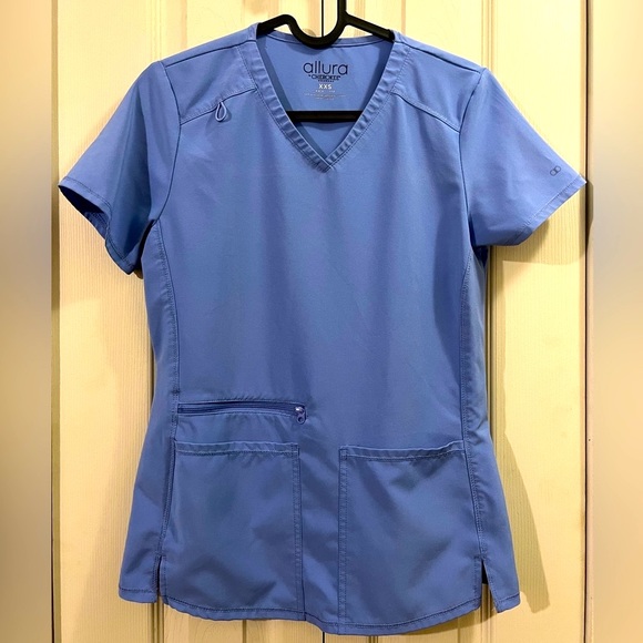 Scrub Top by Allura (Cherokee) XXS - Picture 1 of 2